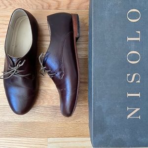 Nisolo Oliver Oxford Brandy size 8.5